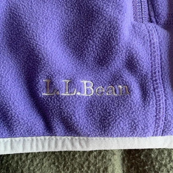 L.L. Bean Polartec purple jacket. Size large - Picture 11 of 12